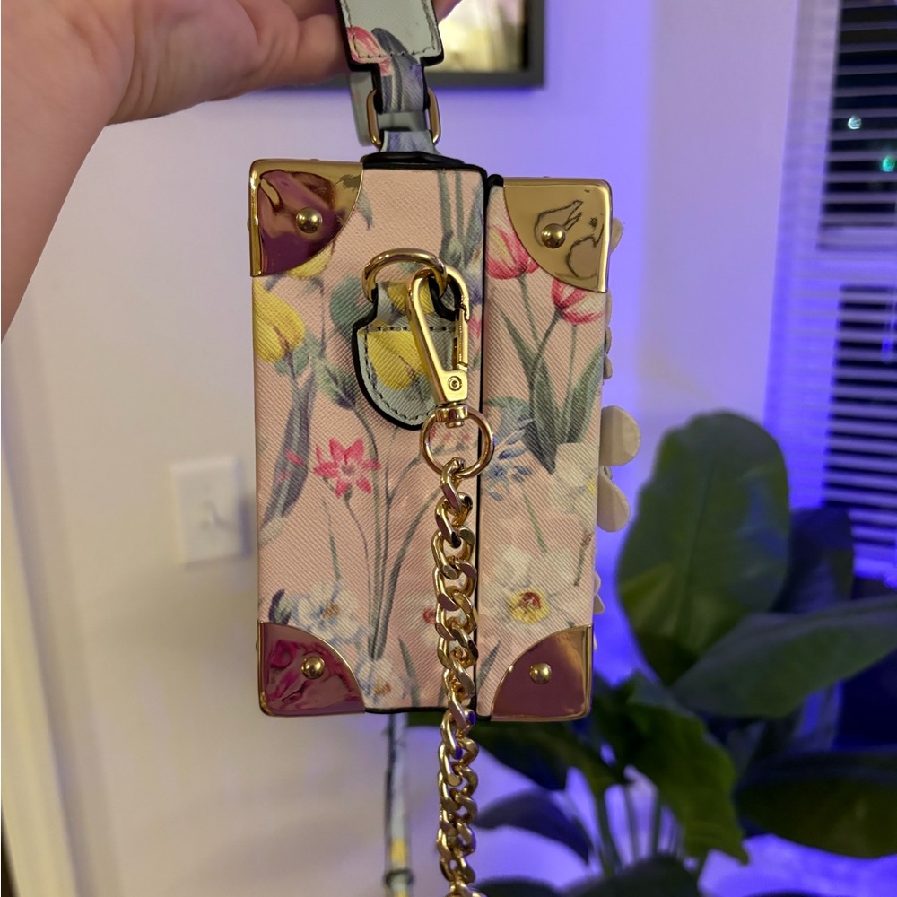 Aldo Campolano Floral Box Bag - Picture 4 of 7